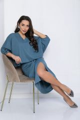 П12576-4 Платье LADY TAIGA Джинс