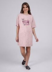 494667 CLEVER Платье св.розовый/розовый
