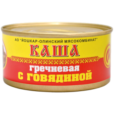Консервы мясные Каша гречневая с говядиной №8, 325 г