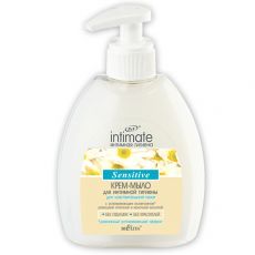 015849 Belita Intimate. Крем-мыло для интимной гигиены для чувствительной кожи, 300 мл
