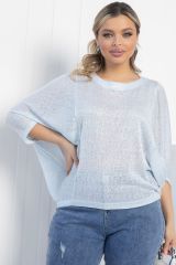 510184 LT Collection Блуза голубой