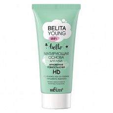 027698 Bielita Young Skin. Матирующая основа для лица «Мгновенная ровность кожи HD», 30мл