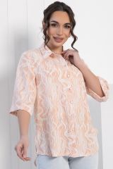 511435 LT Collection Рубашка персиковый