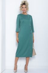 П12134 Платье LADY TAIGA Зеленое