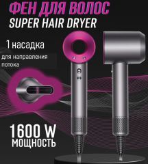 Профессиональный фен для волос с ионизацией,магнитная насадка 1шт