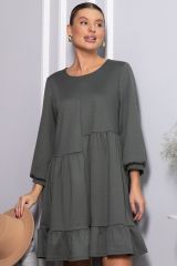 LT Collection Платье П14412-8М хаки