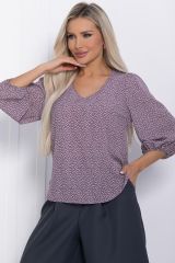 481357 LT Collection Блуза лиловый
