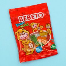 ЦЕНА ЗА 60 ШТ! 7322873 Жевательный мармелад BEBETO Микс, 6 вкусов ассорти, 18 г