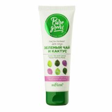 027435 Belita PURE GREEN. Паста–пилинг для лица «Зелёный чай и кактус», 75 мл