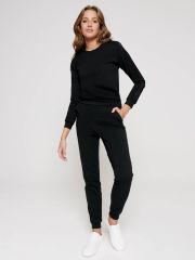 19С-840ТСП Conte elegant Джемпер shiny black