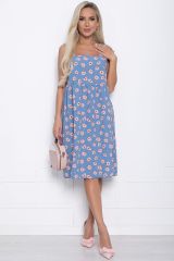 П11039 Платье LADY TAIGA Голубое