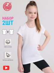 424231 Апрель Футболка белый