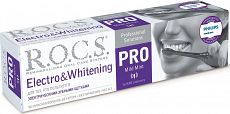 Зубная паста РОКС PRO Electro & Whitening Mild Mint, 135 гр