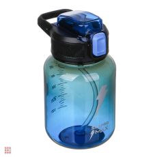 SILAPRO Бутылка для воды, 16х9см, 630мл, синий, PC, PP, ABS, силикон