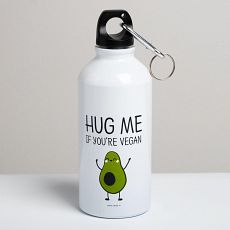 5119327 Бутылка для воды "Huge me", 400 мл Металл, Пластик