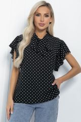 463708 LT Collection Блуза чёрный