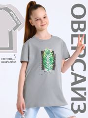 529933 Апрель Футболка серый