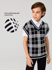542183 Acoola Жилет черно-белый