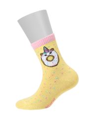Omsa Носки OMSA kids Calzino 22P40 (Единорожка) Giallo (Желтый)