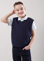 544245 CLEVER Жилет т.синий
