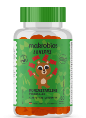 Мультивитамины Makrobios Juniori Monivitamiini, 60 капс