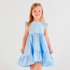 Платье детское KAFTAN Princess, размер 30 (98-104 см), голубое