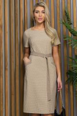 529908 LT Collection Платье бежевый