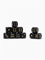 Кости игральные кубики 1.6×1.6 см, фасовка 100 шт