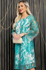 П11903 LT Collection Платье зелёный