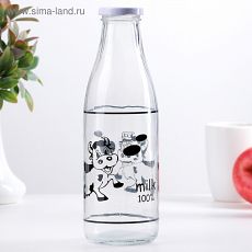 3907360 Бутыль для молока 1 л 