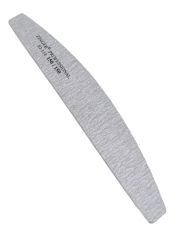 Zinger Пилка для искусственных ногтей абразивная прямая / Classic EJ-114, 150/150 грит, серый