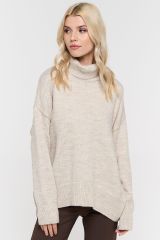 7232-40164-165 Свитер NEWVAY Св.бежевый