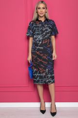 П8945 LT Collection Платье черный