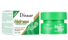 [DISAAR] Воск для волос ЦВЕТНОЙ (зеленый) Temporary Hair Color Wax (Green), 80 г