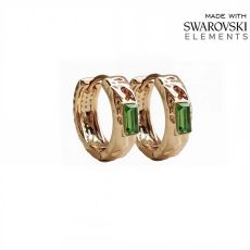 Серьги с кристаллами Swarovski