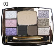 Тени для век C Travel Makeup Palette тени 6 цв. + тени для бровей 2 цв. + пудра 1 цв. № 1 33 g