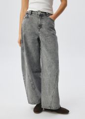 SL5808011423 серый деним Брюки джинсовые GAUCHO Sela