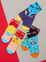 Omsa Носки OMSA kids Calzino 21P41 (Монстрики) Giallo (Желтый)