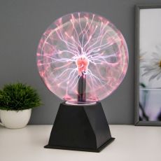 Плазменный шар «Большой» черный 10×10×29 см RISALUX