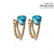 Серьги с кристаллами Swarovski