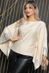473599 LT Collection Блуза бежевый