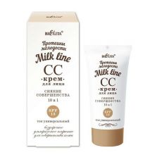 022972  Belita Milk Line Протеины молодости. СС-Крем для лица SPF15 «Сияние совершенства» 10-в-1, 30 мл