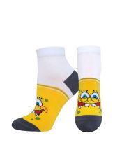 1146 SPONGEBOB (укороченные) БРЕСТСКИЕ Носки ярко-желтый