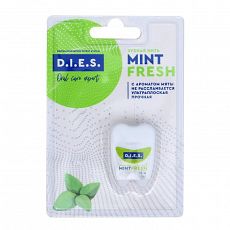 3417061 Зубная нить D.I.E.S, 15 м, Мята, 1 шт