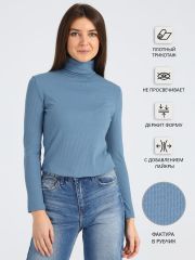 Апрель Водолазка 1ЖДВД3954423 темно-голубой