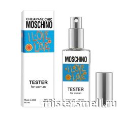 Мини тестер арабский 60 мл Moschino Cheap & Chic I Love Love