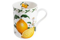 Кружка, 300 мл, фарфор F, белая, Лимон, Orchard Fruits, 53979