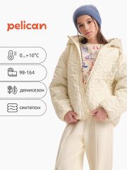 GZIC3369 PELICAN Ветровка Молочный
