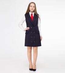 ПА-232280C Panda Сарафан Синий