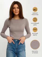 240401 Апрель Лонгслив бежевый